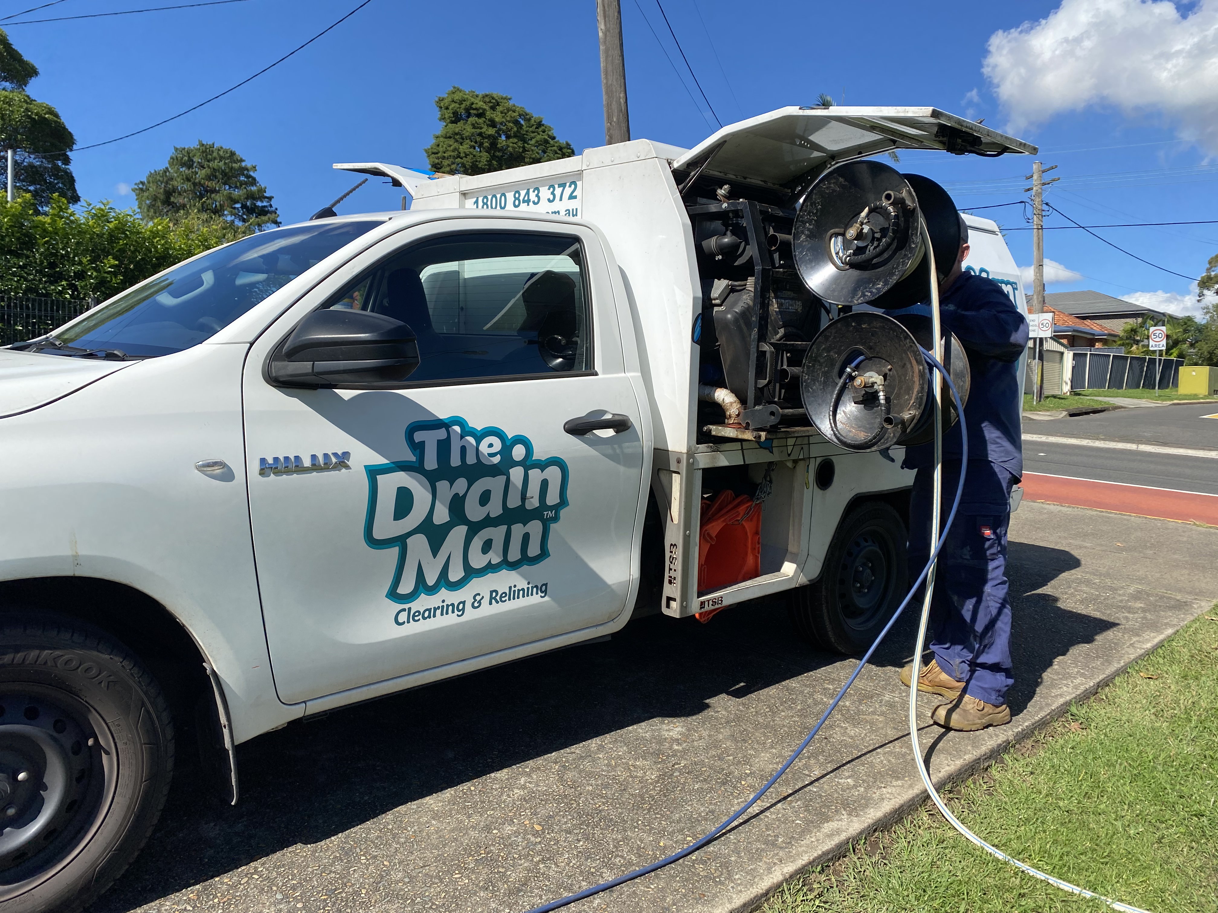 Drain unblocking team