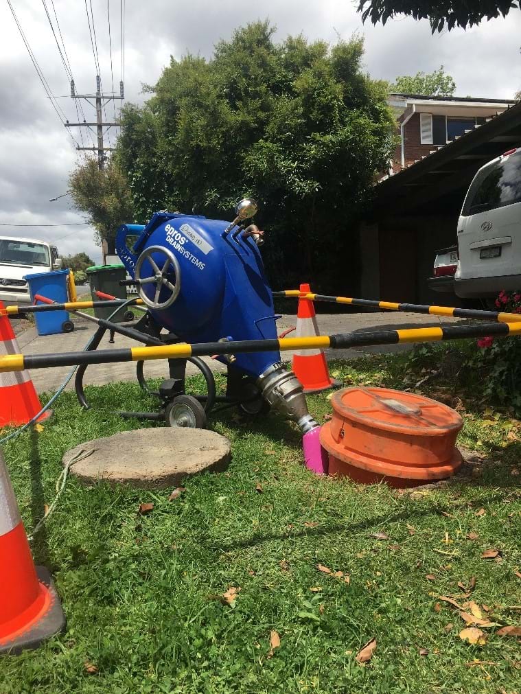 Trenchless Pipe Relining Work