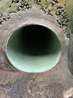 Trenchless Pipe Relining Completed
